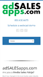 Mobile Screenshot of adsalesapps.com