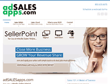 Tablet Screenshot of adsalesapps.com
